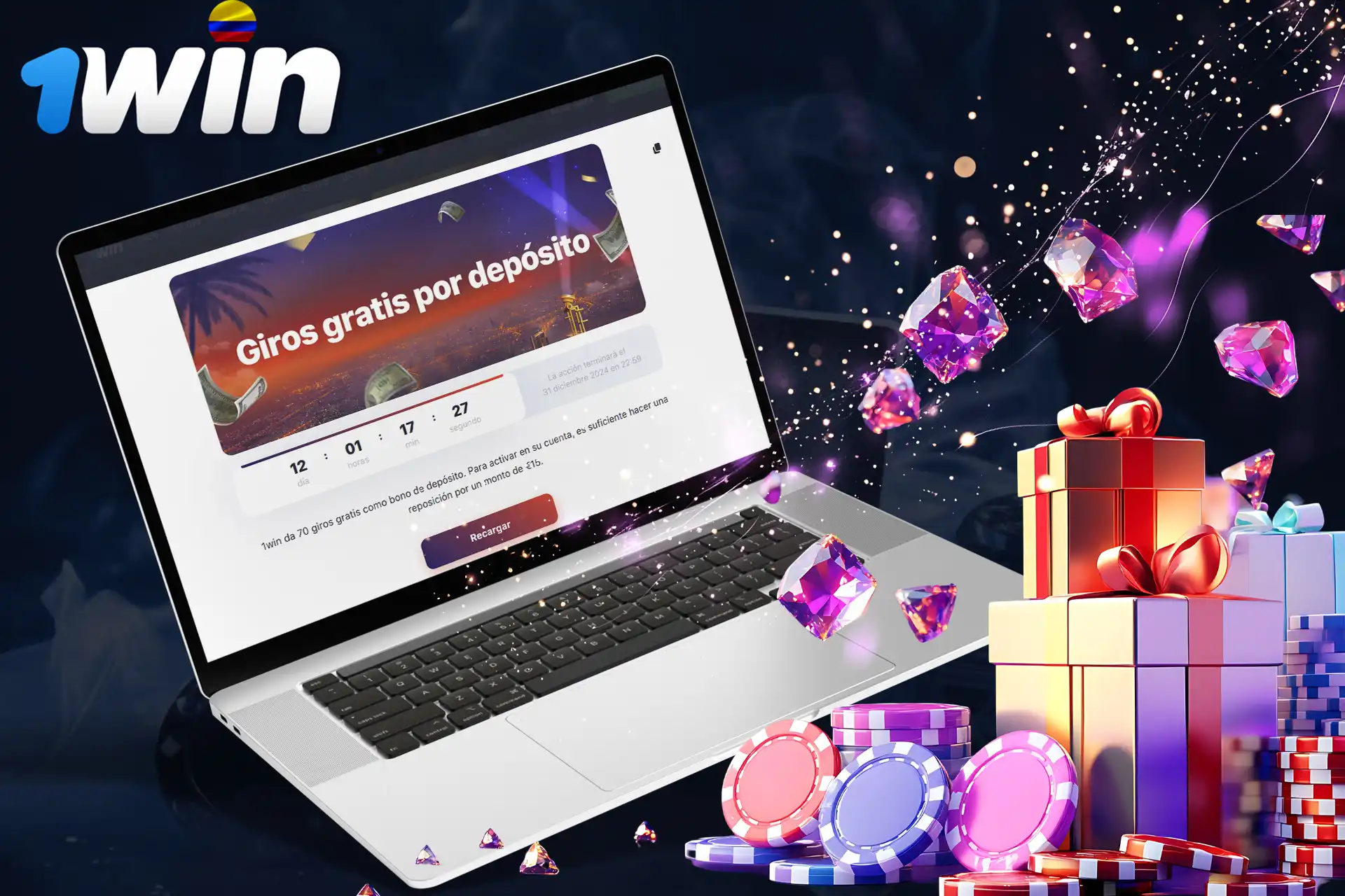 Haz un depósito y consigue tiradas gratis