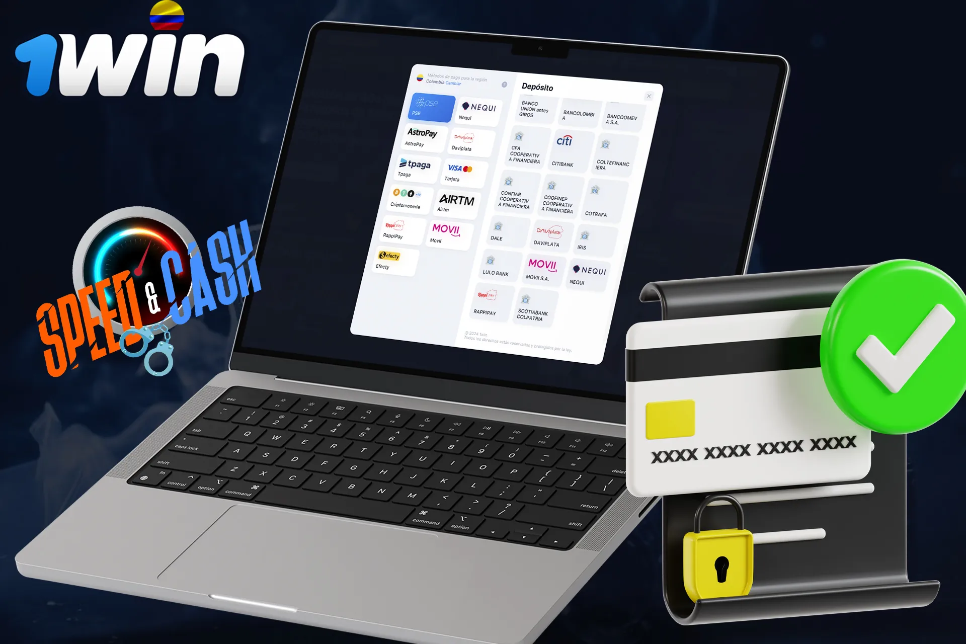 Numerosas formas de pago