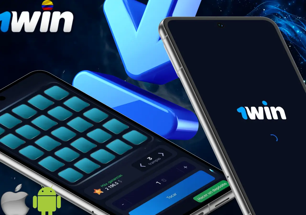 Instrucciones para instalar y ejecutar el juego Minas en la aplicación móvil 1Win