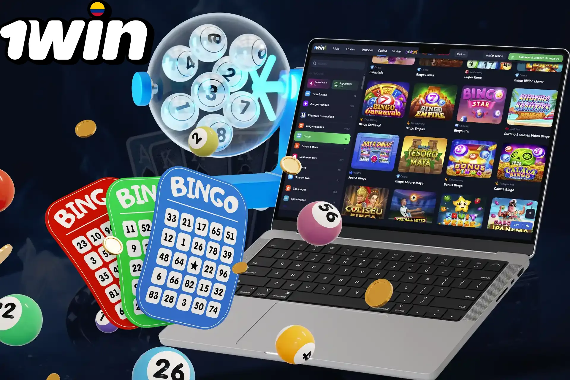 Muchas variantes de loterías en línea