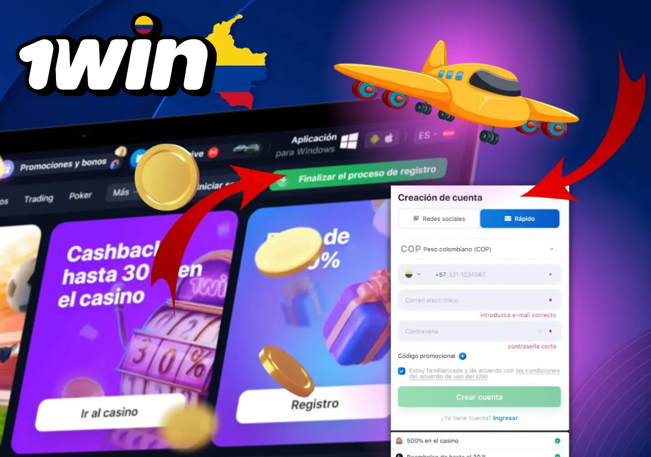 Para empezar a jugar Aviatrix en 1Win, sigue estos sencillos pasos.