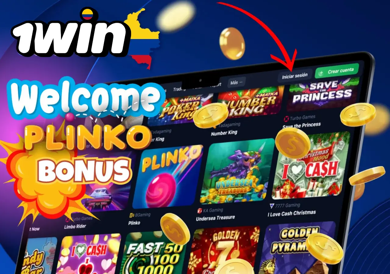 Bono de bienvenida en 1Win Plinko 500% para los primeros cuatro depósitos exitosos.