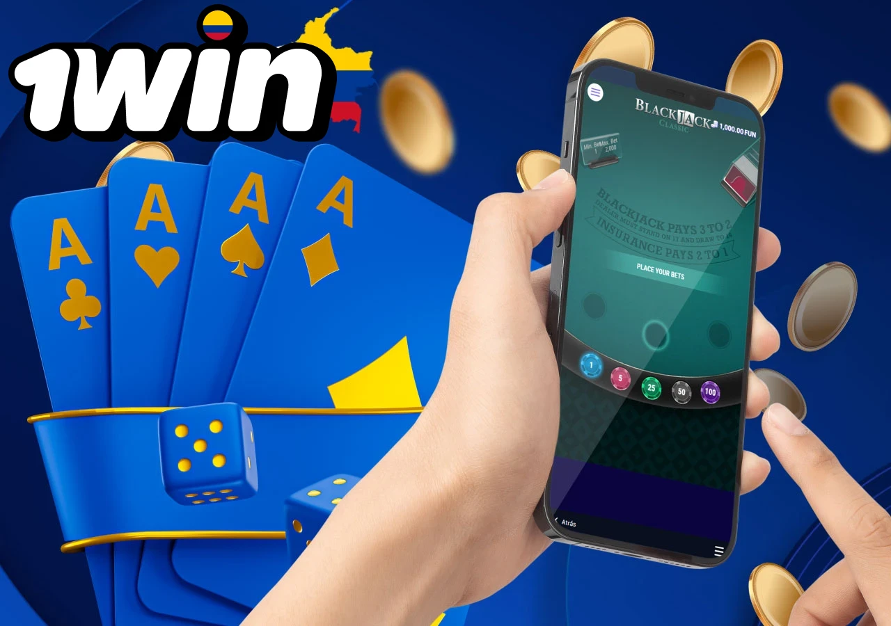 Descarga e instala la aplicación móvil para llevar siempre contigo tu juego de blackjack favorito.