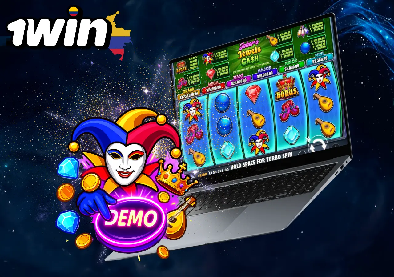 Modo demo de Joker’s Jewels sin riesgo financiero