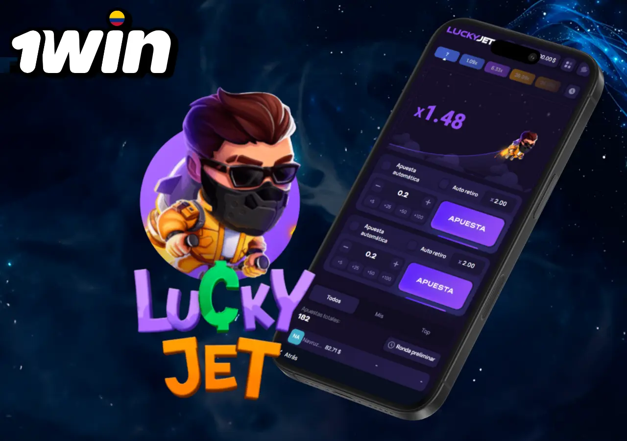 Juego Lucky Jet con dinámica emocionante