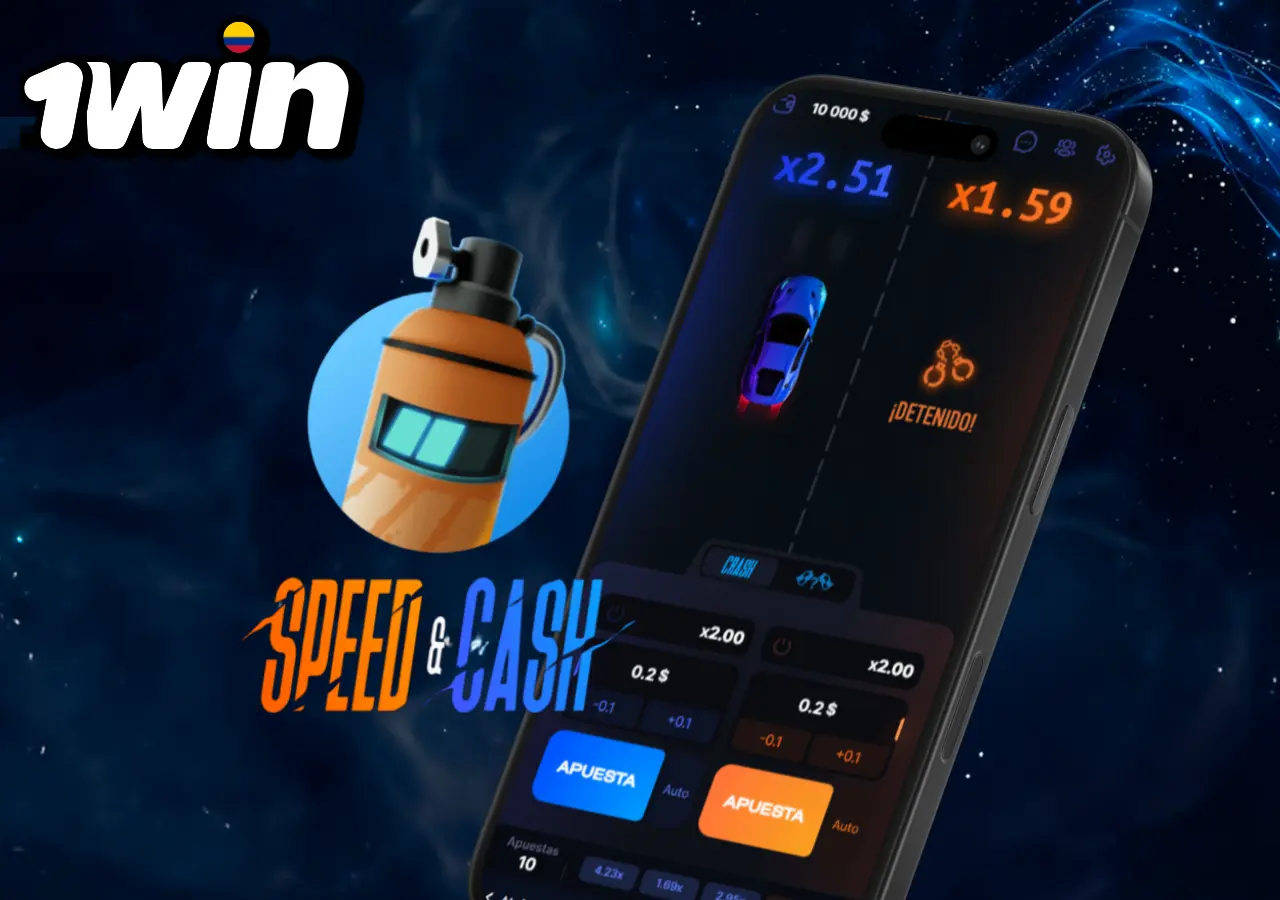 Competencia entre autos en Speed-n-Cash